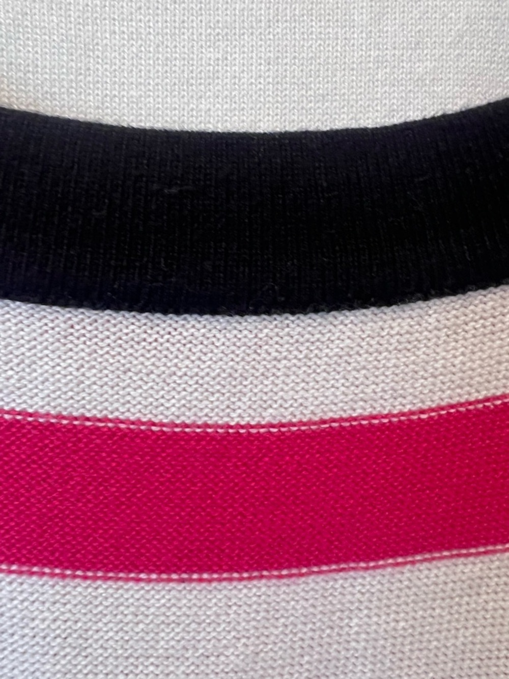 SONIA RYKIEL H&M Stripe Sweater Bow Sleeve Parisian Chic Knit Top - Picture 6 of 7